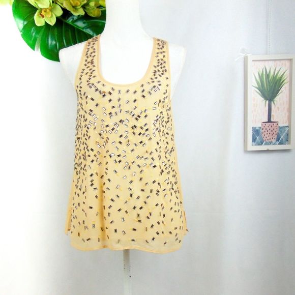 Joie Tops - Joie Silk rhinestone top